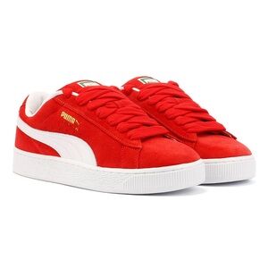 LPuma Suede Classic XXI sneakers in high-risk red with white accent size 7
